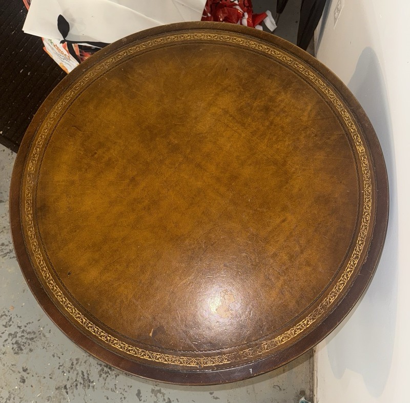 Gorgeous Mahogany Drum Table gallery