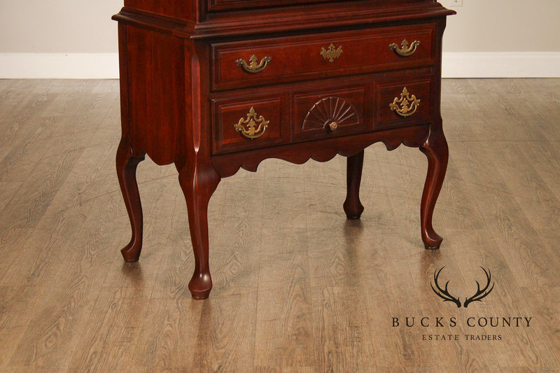 Queen Anne Style Mahogany Highboy Chest gallery