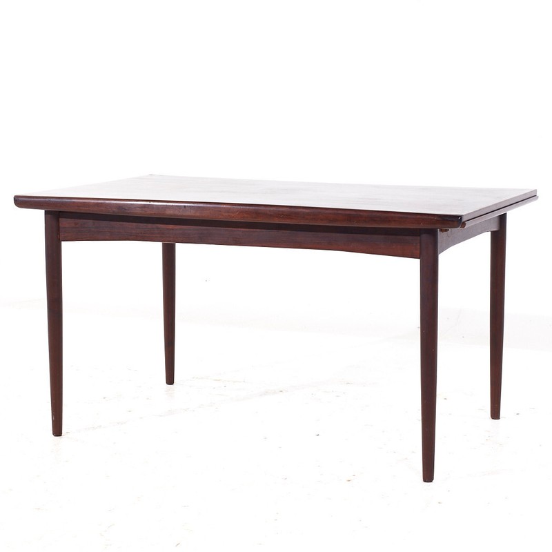 Johannes Nørgaard for Nørgaards Møbelfabrik MCM Rosewood Hidden Leaf Table gallery