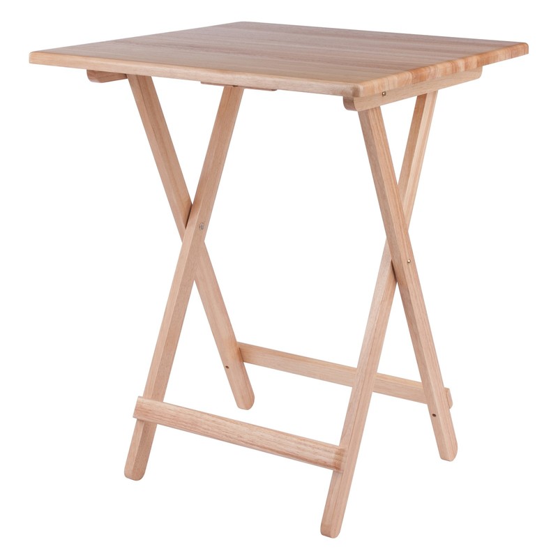 Winsome Delayne Folding Table in Natural Finish gallery