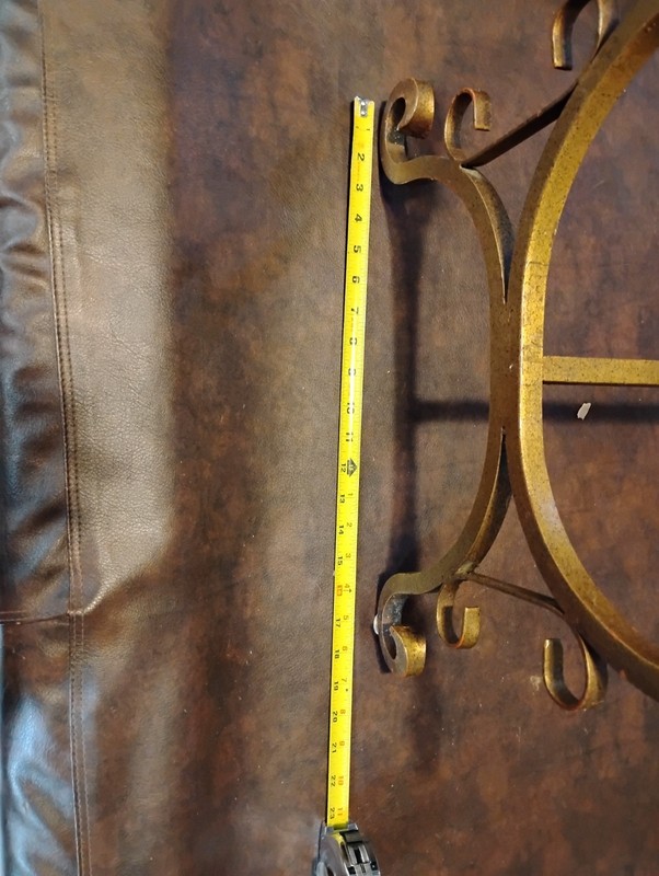 Vintage Wrought Iron Coffee Table Base gallery