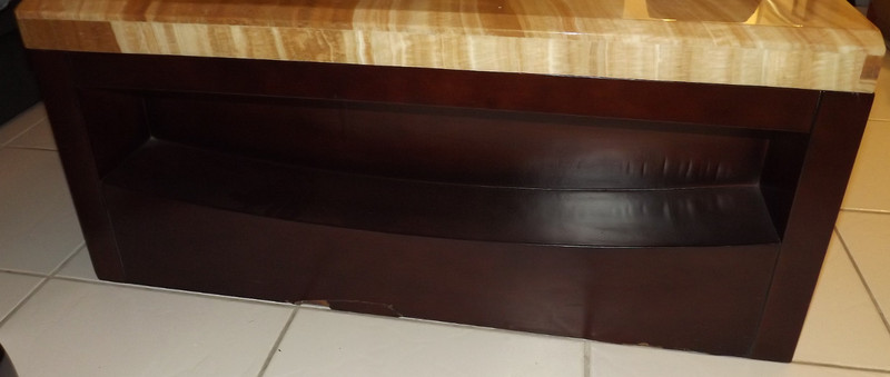 Large Stunning 80" x 32" Marble Top Table Pickup Ft. Lauderdale, FL gallery