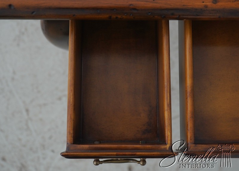 L70905: THEODORE ALEXANDER Country French 1 Drawer Dressing Hall Table gallery