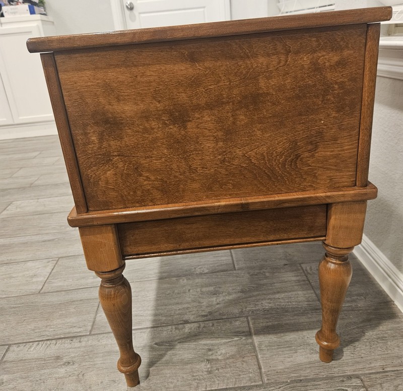 Mid Century Ethan Allen Maple Step 2-Tier End Table gallery