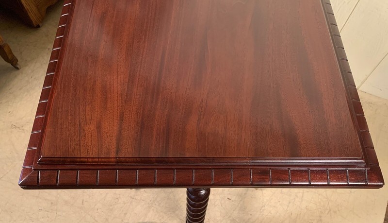 Antique Mahogany Victorian Lamp Table gallery