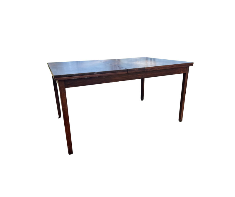 Skaraborgs Mobelindustri Mid century modern (c1960) Swedish Rosewood dining tabl