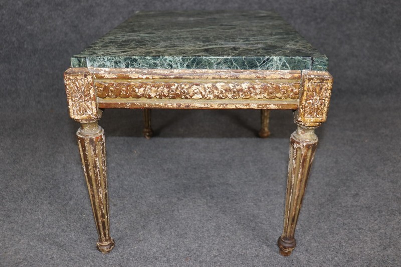 Petite Period 18th century French Distressed Occasional End Table Circa 1780 gallery