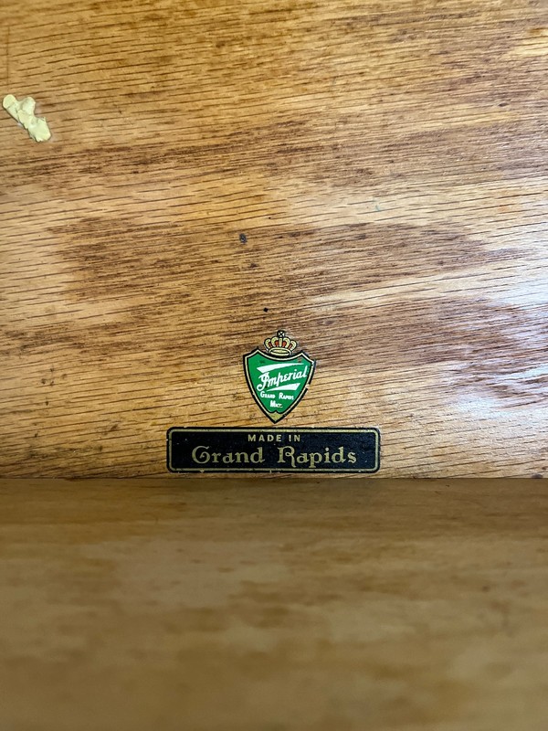 MCM Accent Table Imperial Furniture Company Grand Rapids Michigan gallery
