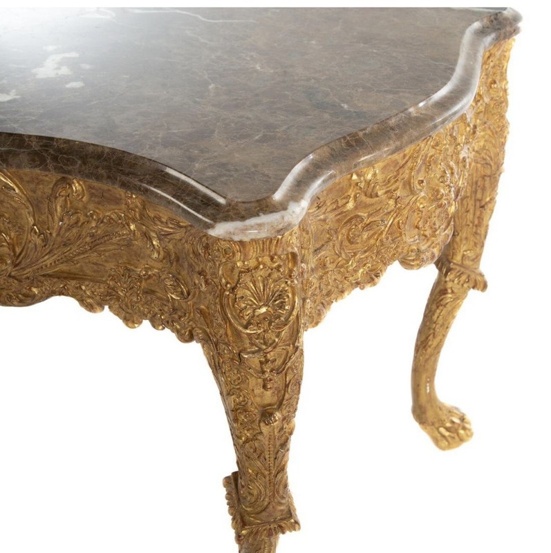 Louis XVI Style Giltwood Side Board, Most Likely Italian, Incredible Detail gallery