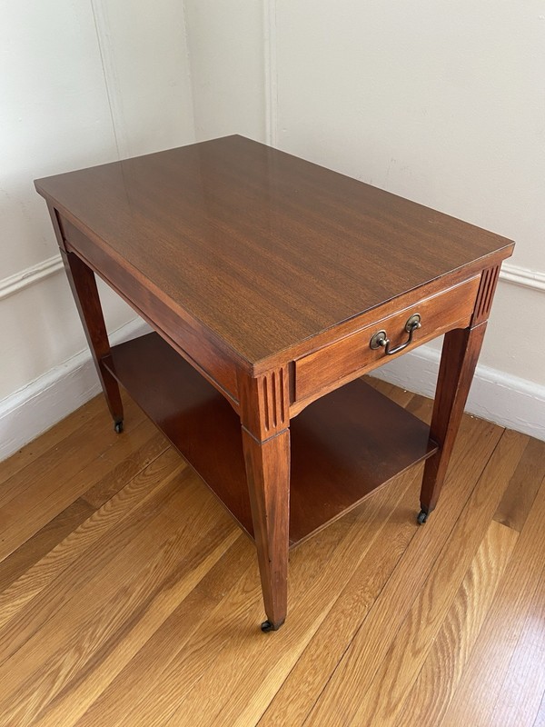 Mersman Mid-Century Mahogany Side / End Table Model 7707 USA gallery