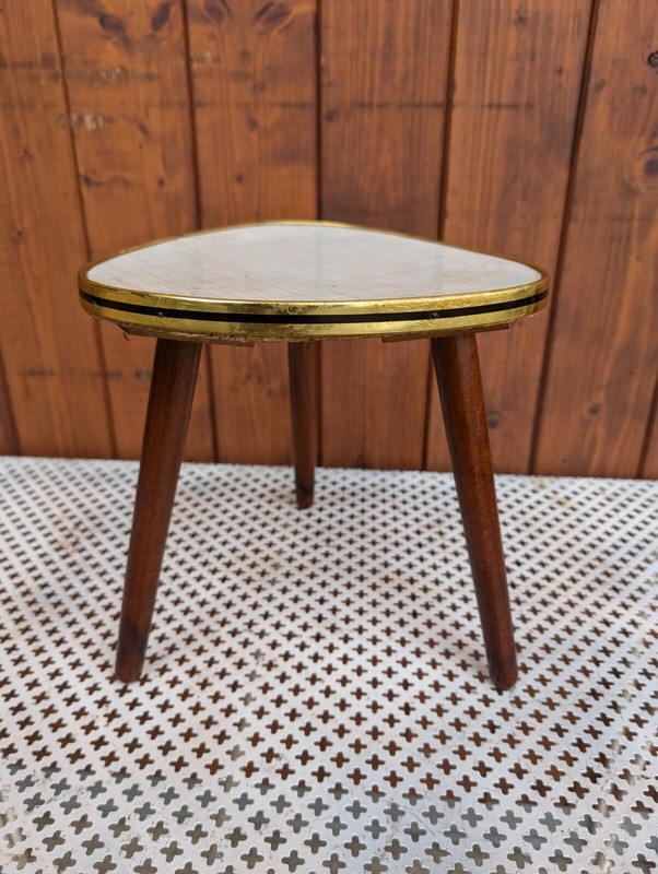 Flower Bench 50s Vintage Flower Table Rockabilly Retro Flower Stand Stool 50s 13 gallery
