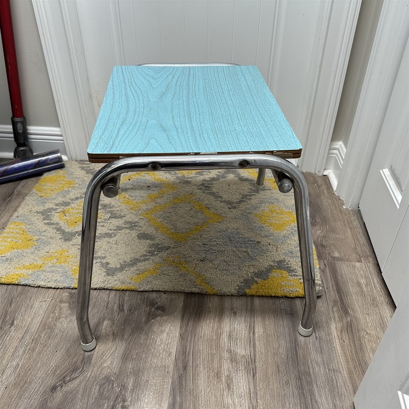 Mid Century Chrome Formica Table Child Table End Table Stroll o Chair Part gallery
