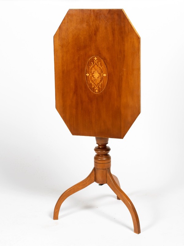 An Inlaid Tilt Top Table, New Hampshire Estate gallery