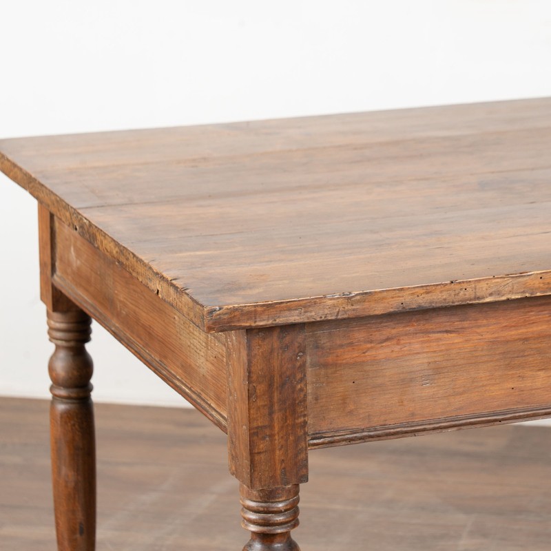19th Century Long Pine Refectory Table from Portugal gallery