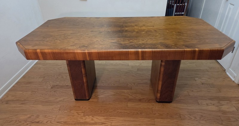 Woburn Abbey Antique Centre Dining Table, Seats 6-8