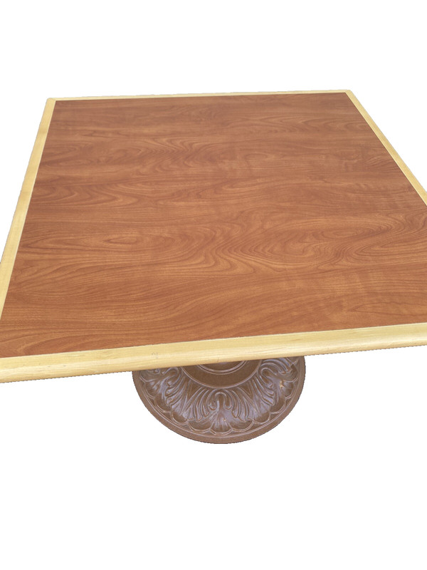 65315 Modern Cast Iron Dining Kitchen Table Ice Cream Parlor Table gallery