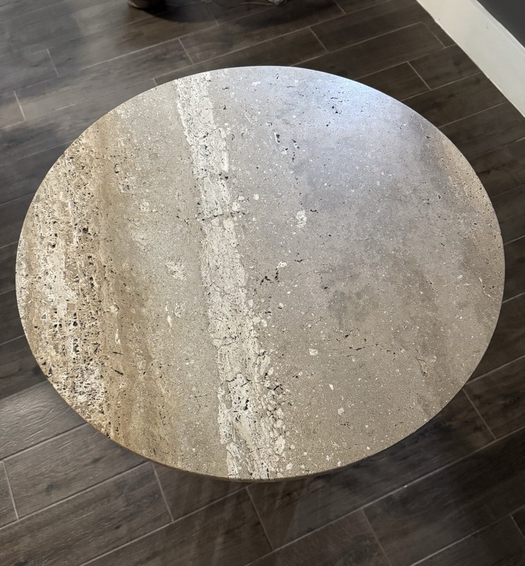 Dunbar Marble Round Table gallery