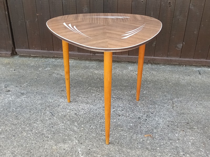 50s Table Vintage Kidney Table Coffee Table Rockabilly Retro Coffee Table 50s 1 gallery