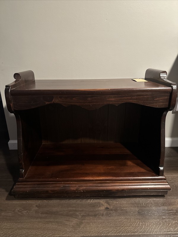 Ethan Allen Pine Rolling Stand Item # 12-9016 – 32″ L