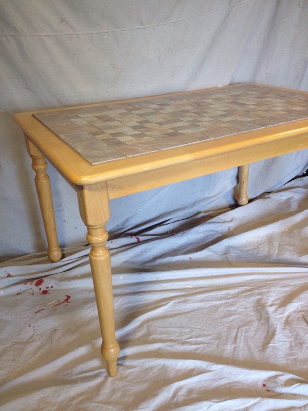 Kitchen Table tiled Not Antique, SEE10 pics. Virginia Local Pickup. MAKE OFFER gallery