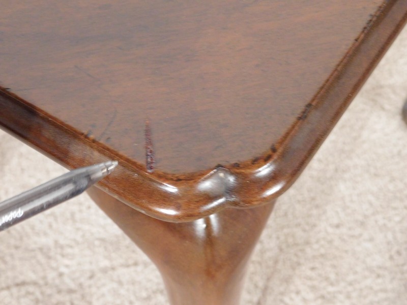 Vintage Kittinger CW Mahogany Hankerchief Dropleaf Table gallery