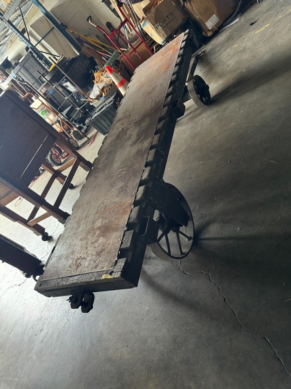 Antique Railroad Cart Vintage