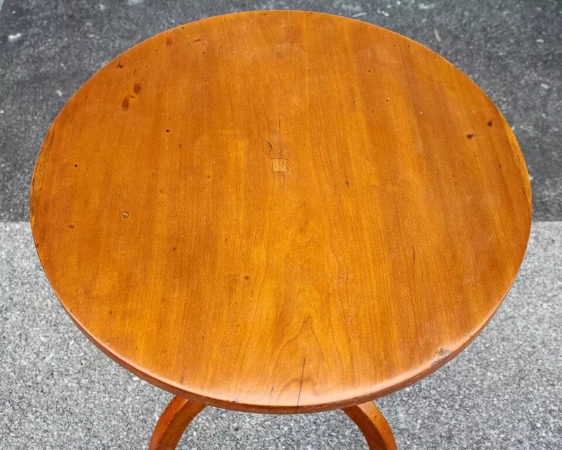 19th Century Cherry Empire Side Table – Refinished Accent Table gallery