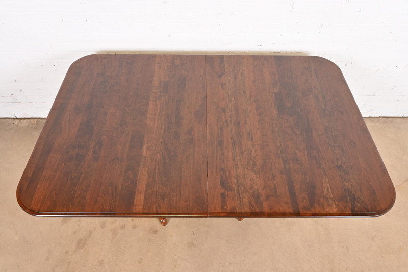 Ethan Allen Georgian Solid Cherry Wood Double Pedestal Extension Dining Table gallery