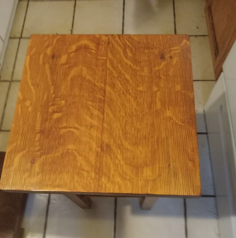 Quartersawn Oak Plant Stand gallery