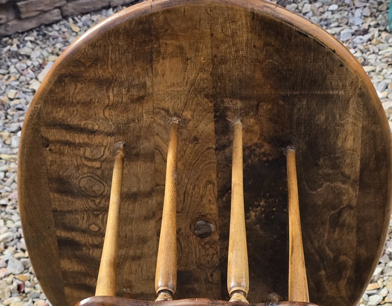Very Rare William and Mary Style Spindle 2-tier Angle Leg Table 20s-40s gallery