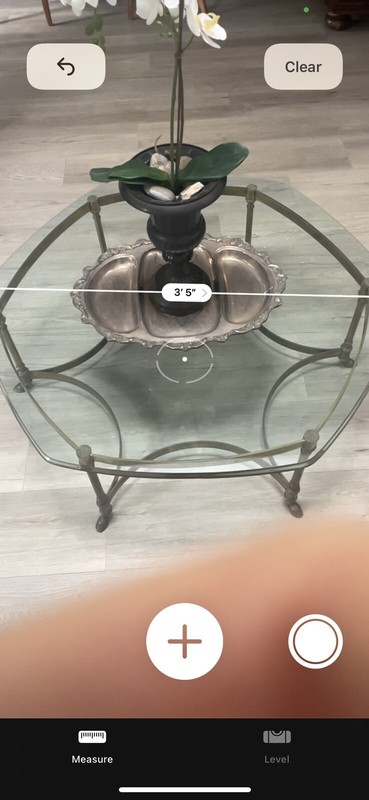 la barge brass coffee table