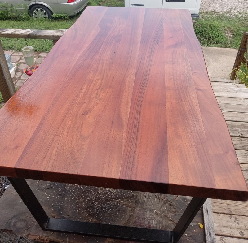 Solid Cherry Live Edge Coffee Table (CT372)