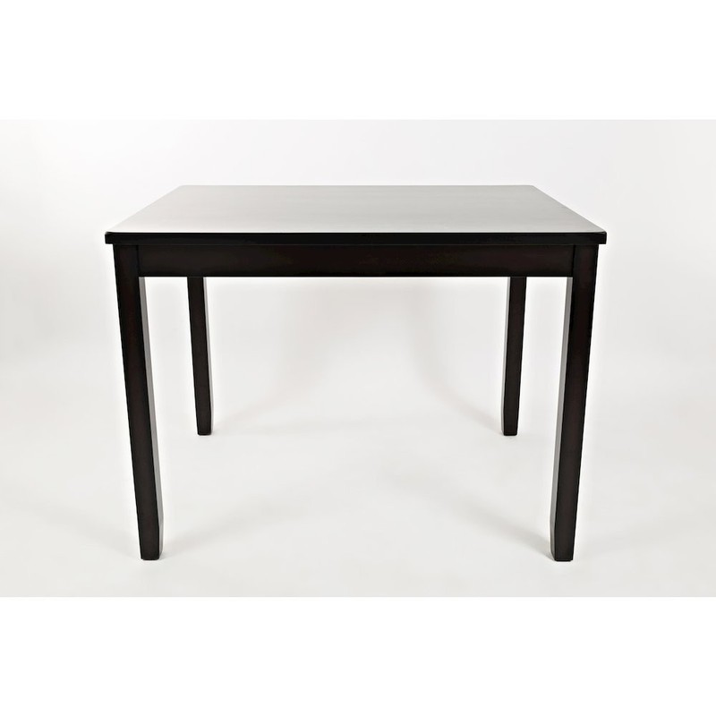 Five Piece Counter Height Dining Set - Table and 4 Faux Leather Stools gallery