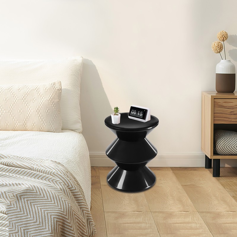 Floor Standing Side Table, Sofa Side Table, Modern Round End Table Living Rooms gallery