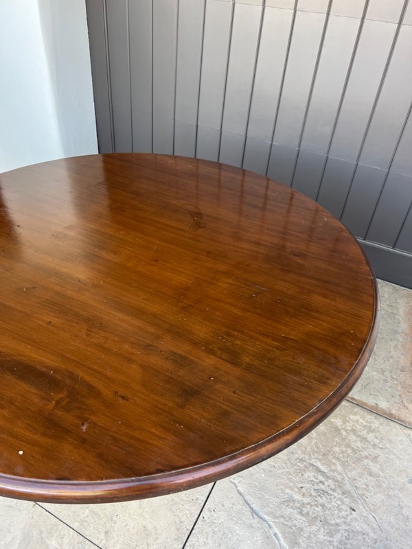 Vintage 54” Spanish Round Dining Table gallery