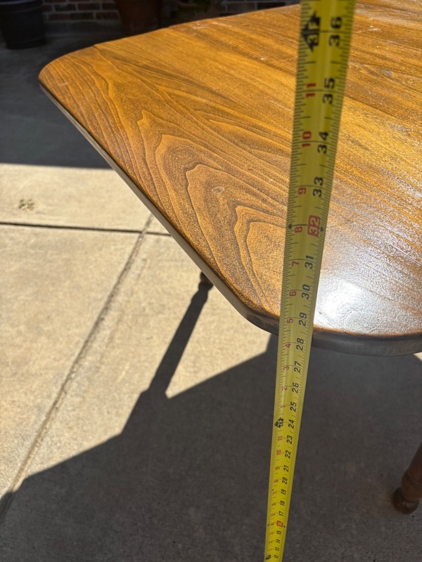 Antique Drop Leaf Table 36”x20” Closed, 36”x44” Open, 29” Tall gallery