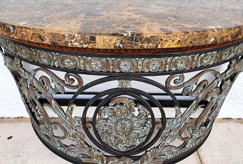 Maitland Smith Italian Console Table gallery