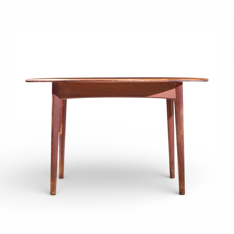 Uldum Mobelfabrik Style Mid Century Danish Teak Round Dining Table gallery