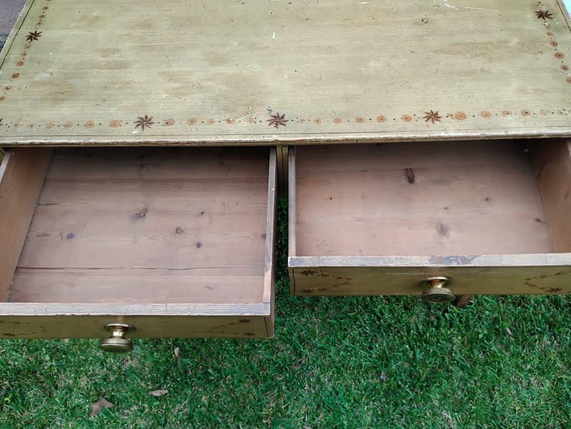 Antique Solid Wood Writing Table gallery