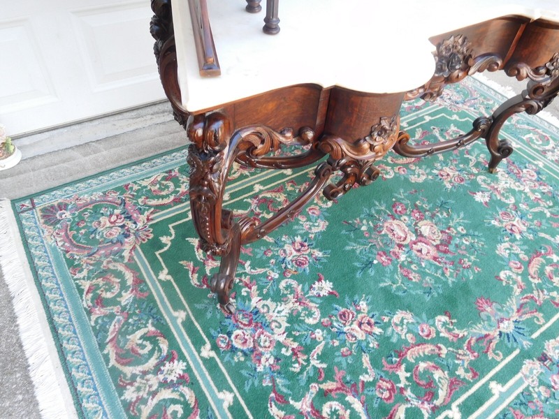 SUPERIOR VICTORIAN J & JW MEEKS ROSEWOOD DRESSING TABLE gallery