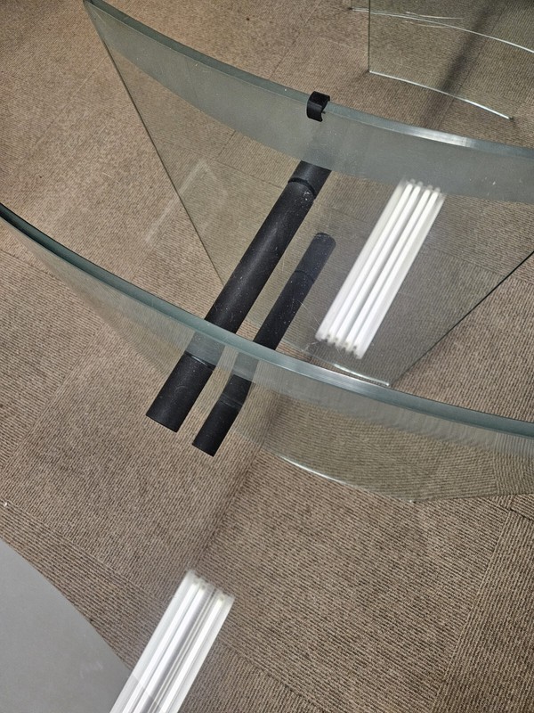 Designer Vintage Glass Table gallery