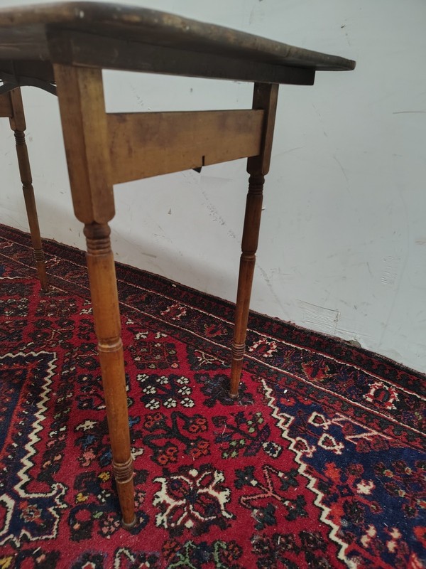 Vintage Antique Folding Sewing Work Table gallery