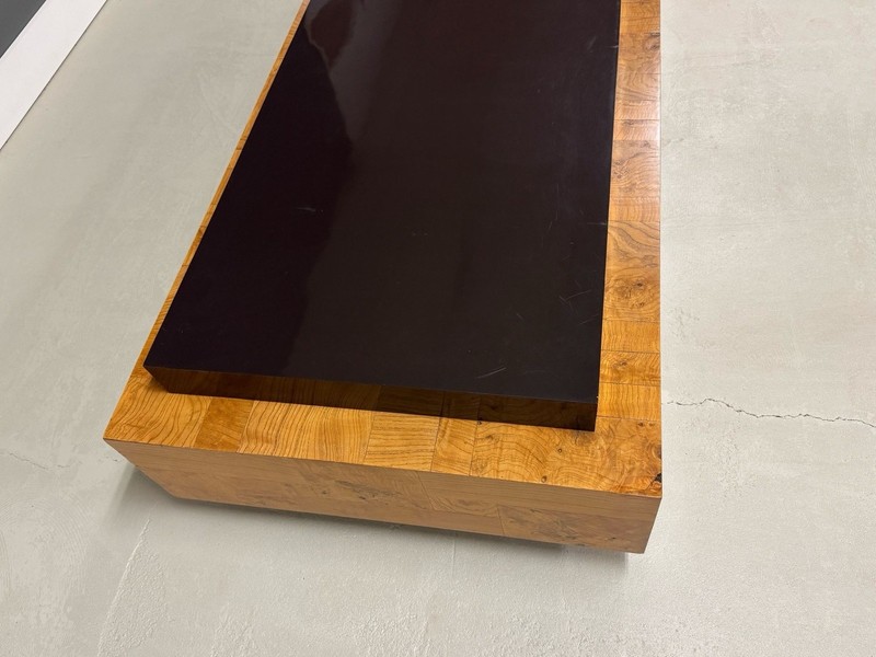 Paul Evans Burl Ash Patchwork Coffee Table gallery