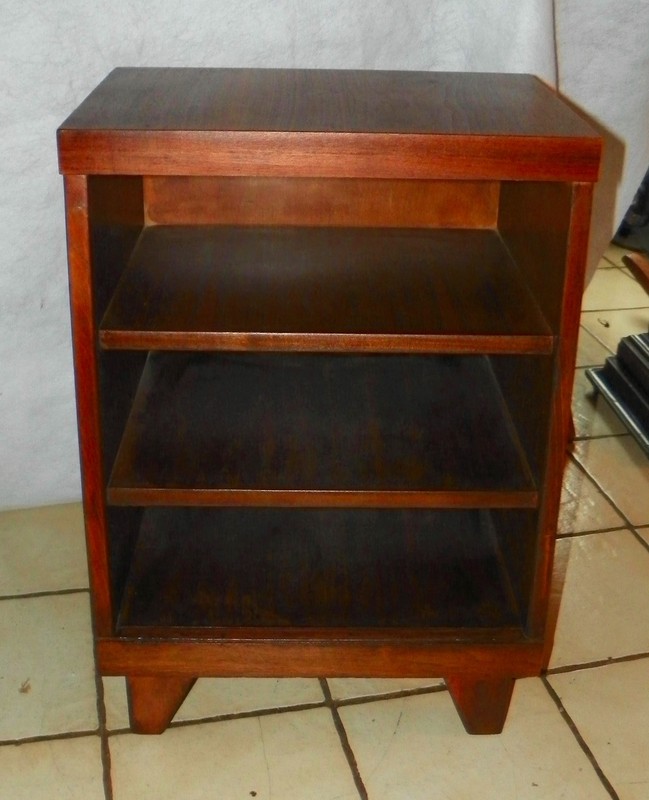 Walnut Mid Century Nightstand (NS32)