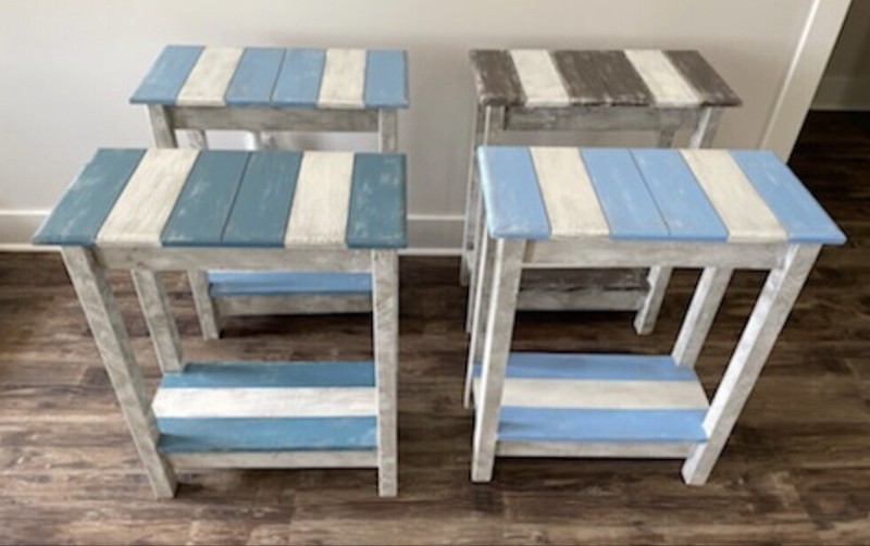 shabby chic table Many Sizes And Colors Available. Read Description.