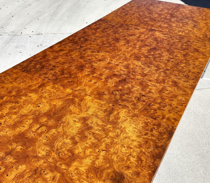 Harvey Probber MCM Dining Conference Table 2 Leaves gallery