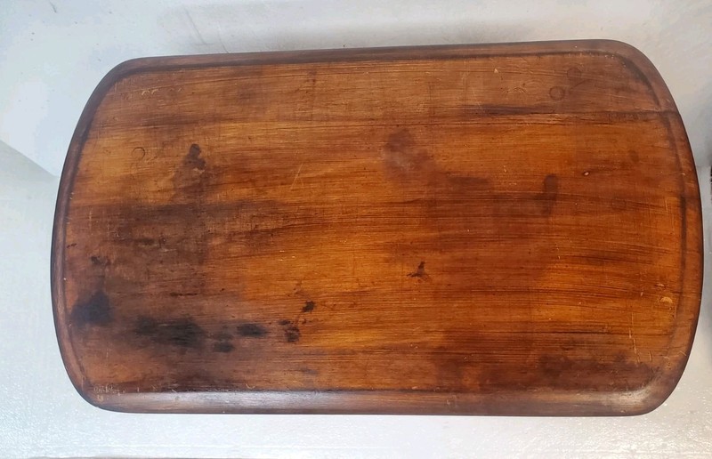 Vintage American Maple 2 Tier Accent Side Table gallery