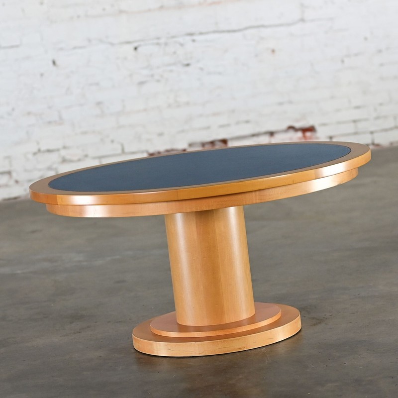 Pedestal Coffee Table by Michael Graves for Craftwood a Div. of Sonnenberg Ind gallery