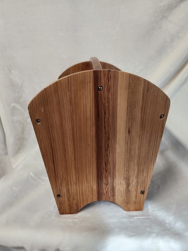 Exotic Wood Magazine Rack Made In Malaysia gallery