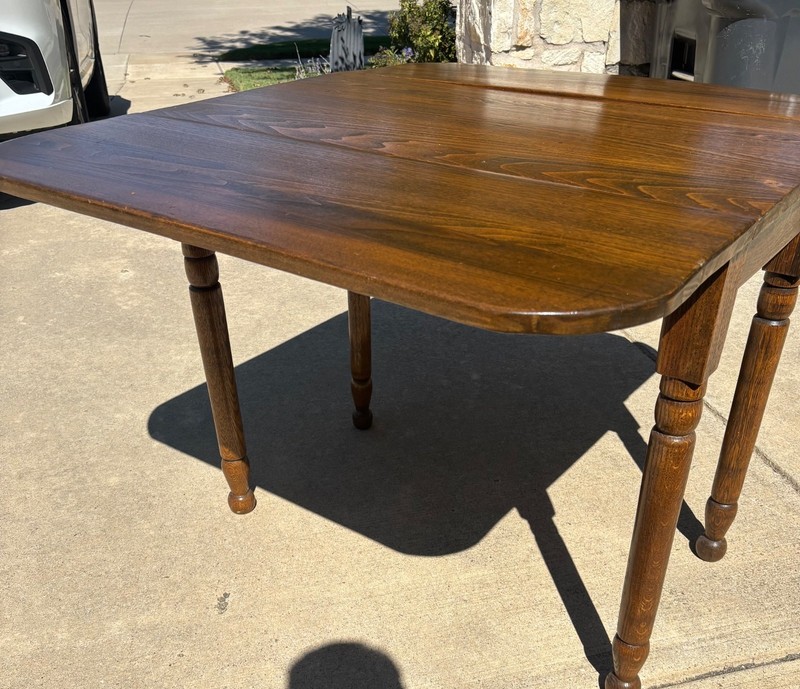 Antique Drop Leaf Table 36”x20” Closed, 36”x44” Open, 29” Tall gallery